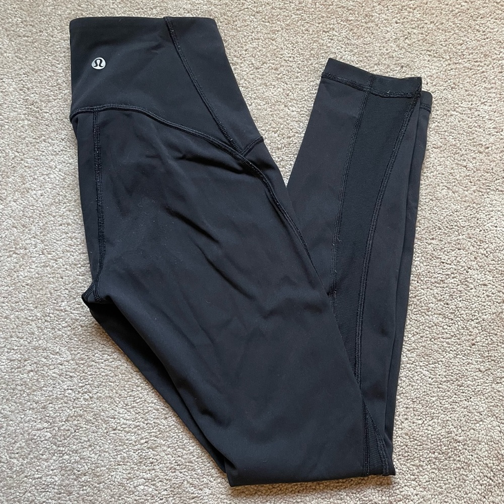 Lululemon leggings, size 2, 25”